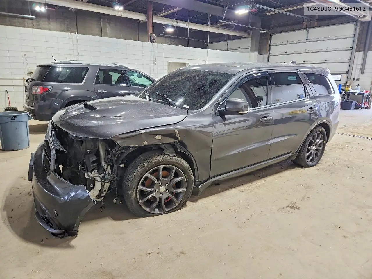 2016 Dodg Durango R VIN: 1C4SDJCT9GC481612 Lot: 56484446