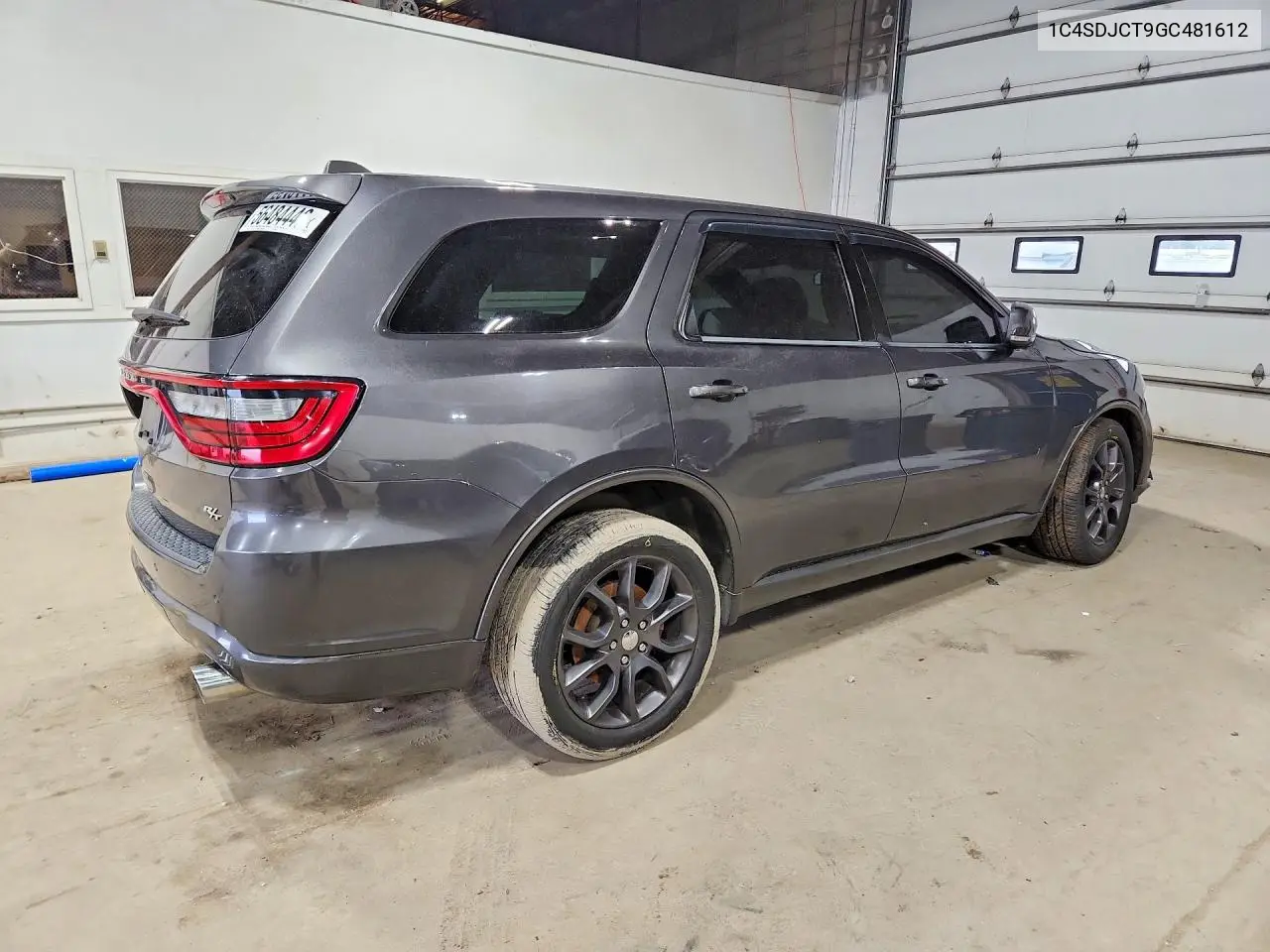 2016 Dodg Durango R VIN: 1C4SDJCT9GC481612 Lot: 56484446