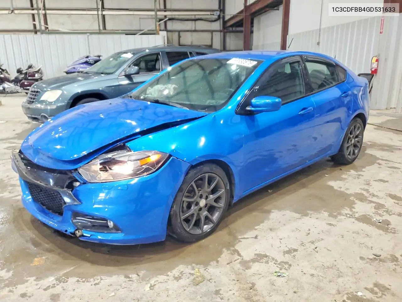 2016 Dodge Dart Sxt VIN: 1C3CDFBB4GD531633 Lot: 56630876