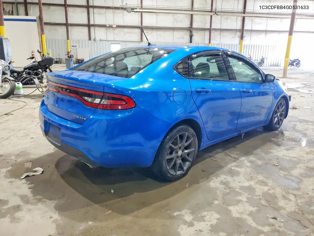 2016 Dodge Dart Sxt VIN: 1C3CDFBB4GD531633 Lot: 56630876
