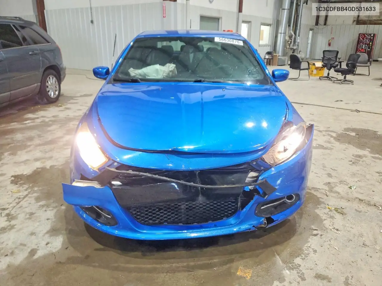 2016 Dodge Dart Sxt VIN: 1C3CDFBB4GD531633 Lot: 56630876