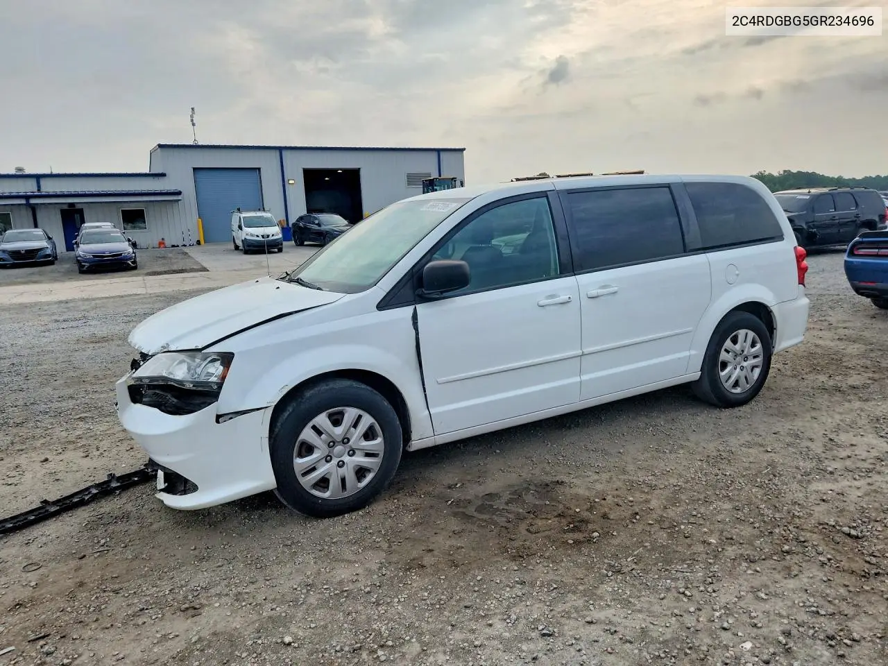 2016 Dodge Grand Caravan Se VIN: 2C4RDGBG5GR234696 Lot: 56667206