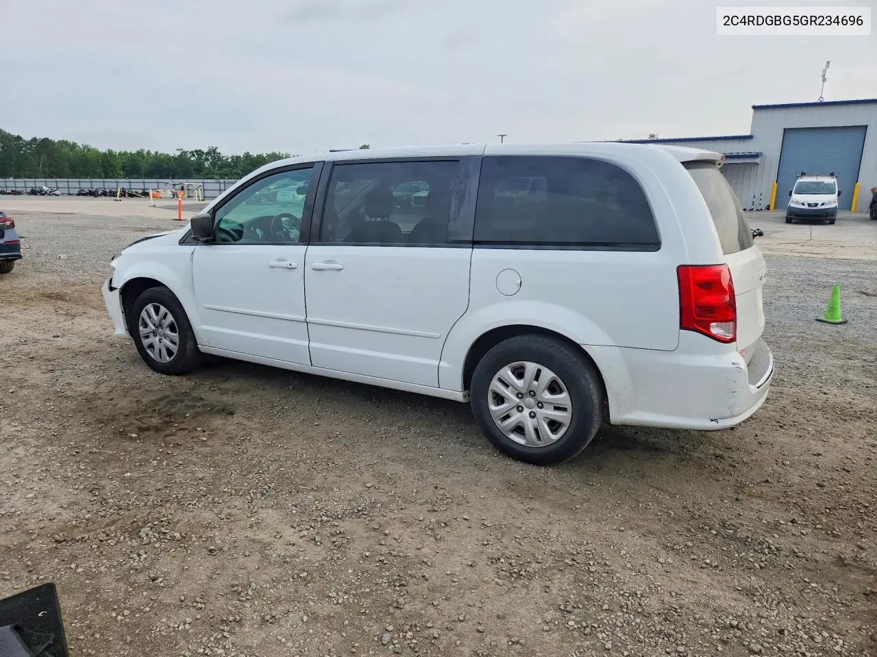 2016 Dodge Grand Caravan Se VIN: 2C4RDGBG5GR234696 Lot: 56667206