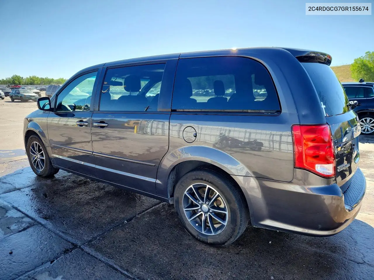 2016 Dodge Grand Caravan Sxt VIN: 2C4RDGCG7GR155674 Lot: 56673286