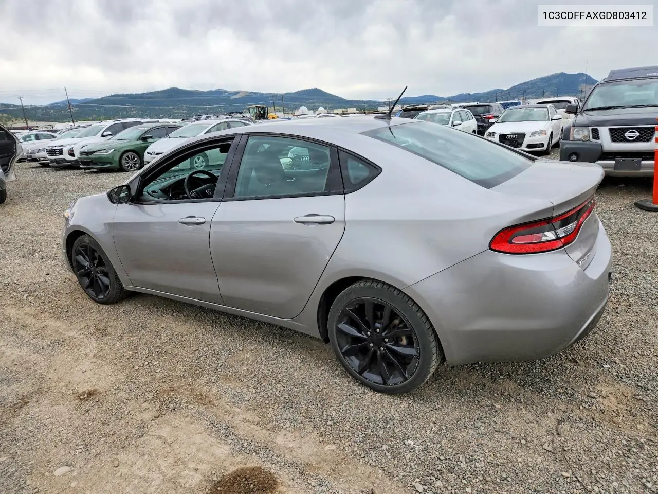 2016 Dodge Dart Sxt Sport VIN: 1C3CDFFAXGD803412 Lot: 59709786