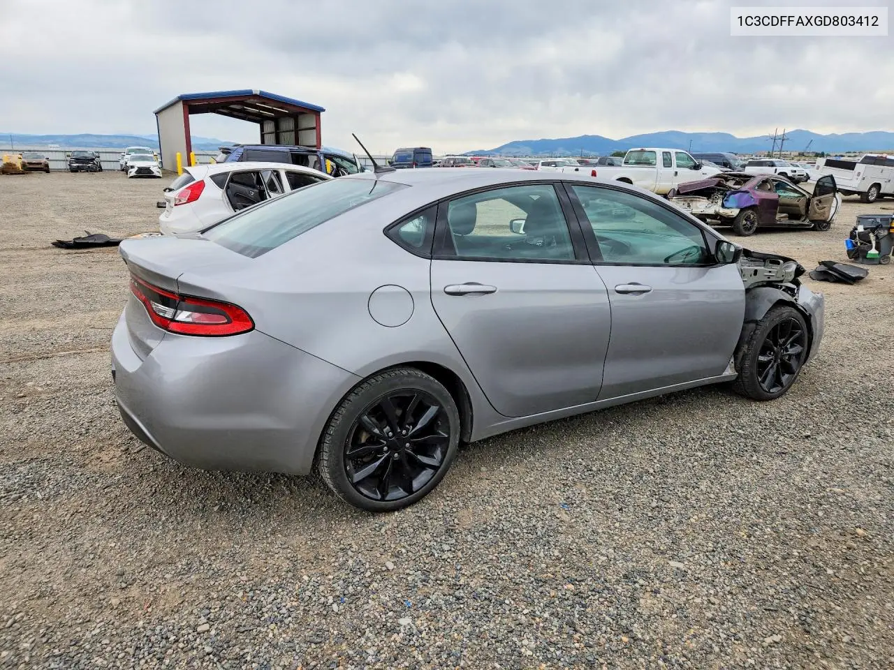 2016 Dodge Dart Sxt Sport VIN: 1C3CDFFAXGD803412 Lot: 59709786