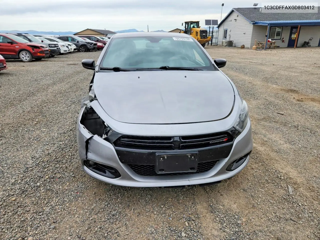 2016 Dodge Dart Sxt Sport VIN: 1C3CDFFAXGD803412 Lot: 59709786