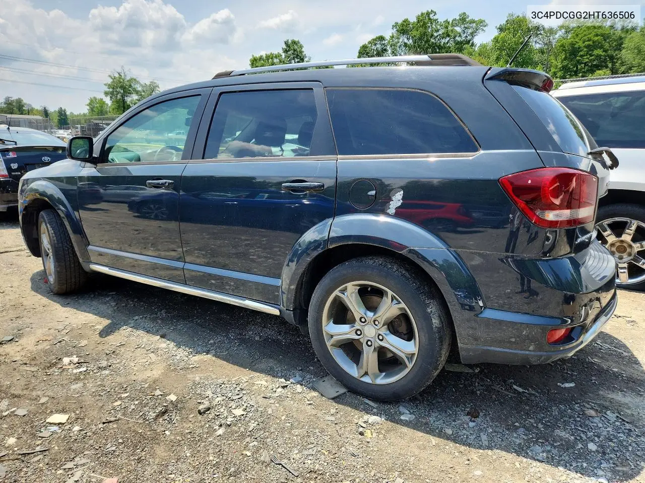 2017 Dodge Journey Crossroad VIN: 3C4PDCGG2HT636506 Lot: 57173176