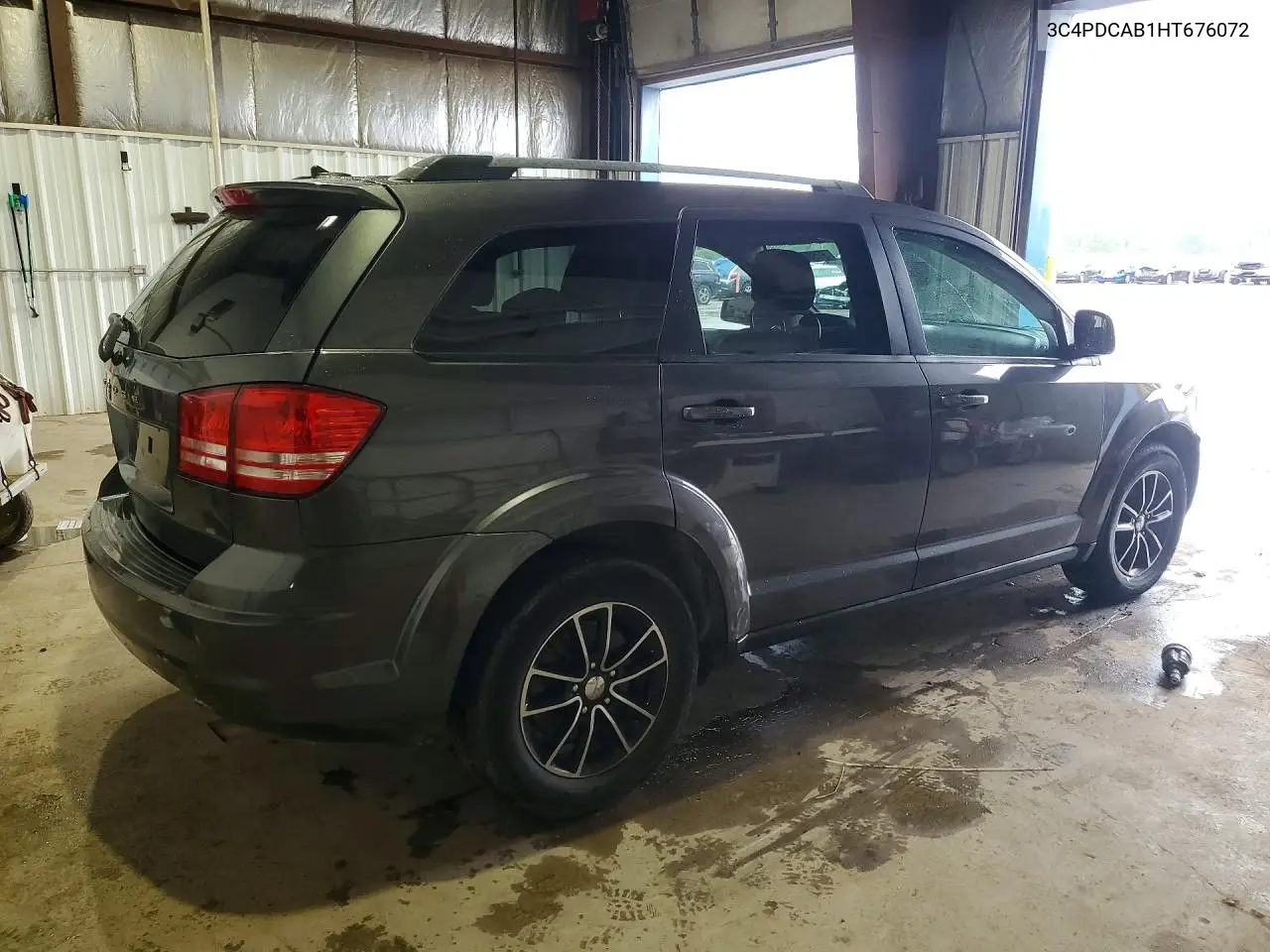 2017 Dodge Journey Se VIN: 3C4PDCAB1HT676072 Lot: 57584996