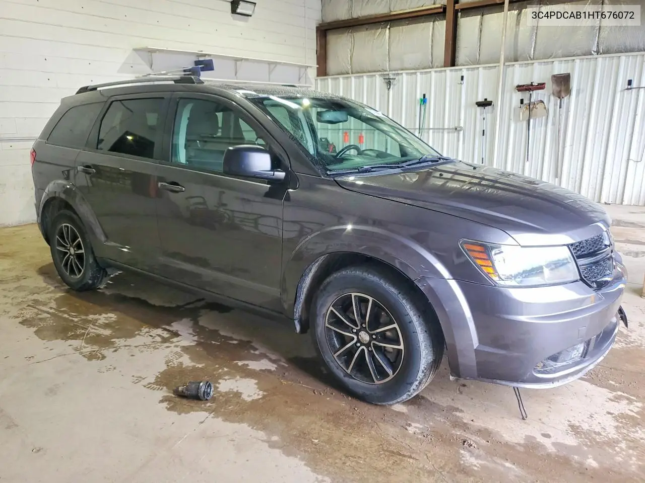 2017 Dodge Journey Se VIN: 3C4PDCAB1HT676072 Lot: 57584996
