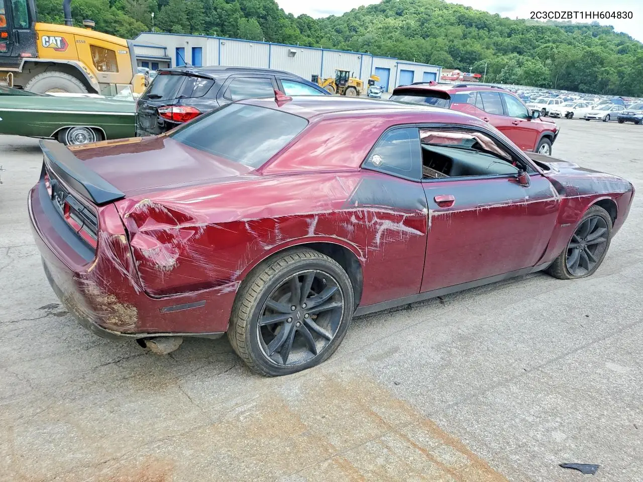 2017 Dodge Challenger R/T VIN: 2C3CDZBT1HH604830 Lot: 60050556