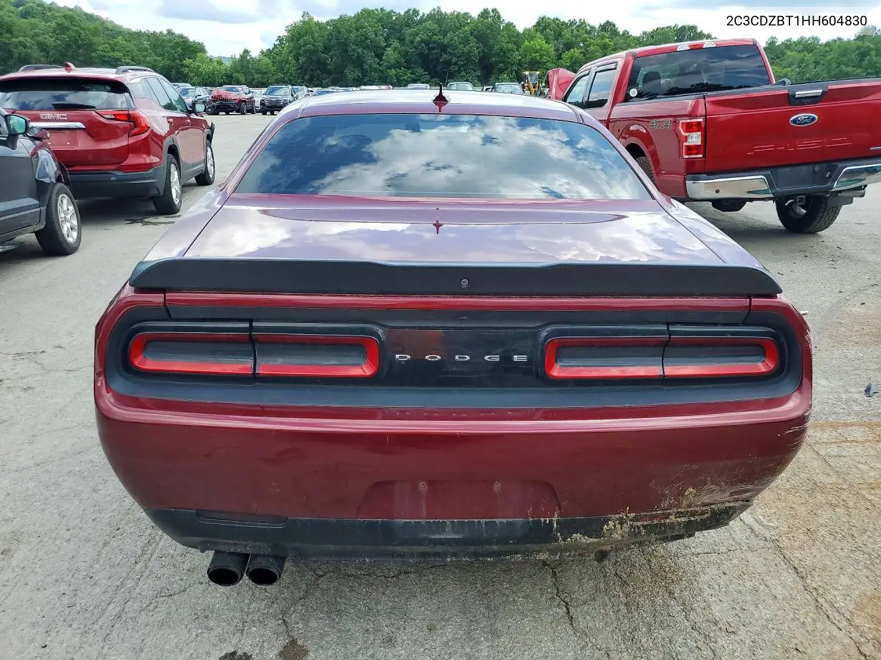 2017 Dodge Challenger R/T VIN: 2C3CDZBT1HH604830 Lot: 60050556