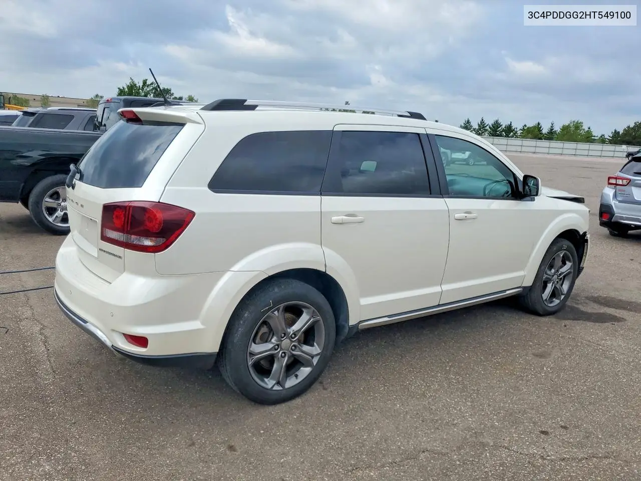2017 Dodge Journey Crossroad Aw VIN: 3C4PDDGG2HT549100 Lot: 61227196