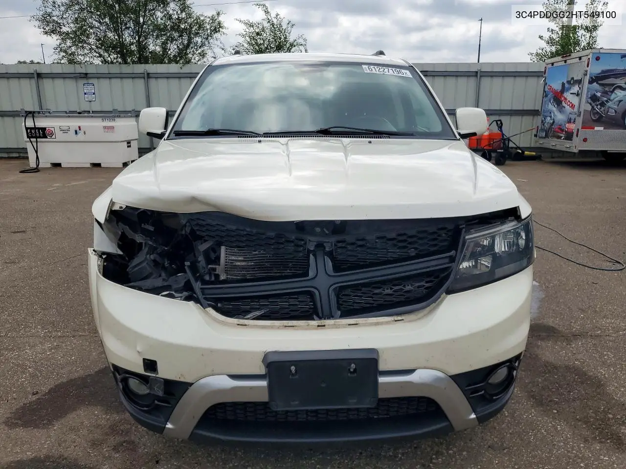 2017 Dodge Journey Crossroad Aw VIN: 3C4PDDGG2HT549100 Lot: 61227196