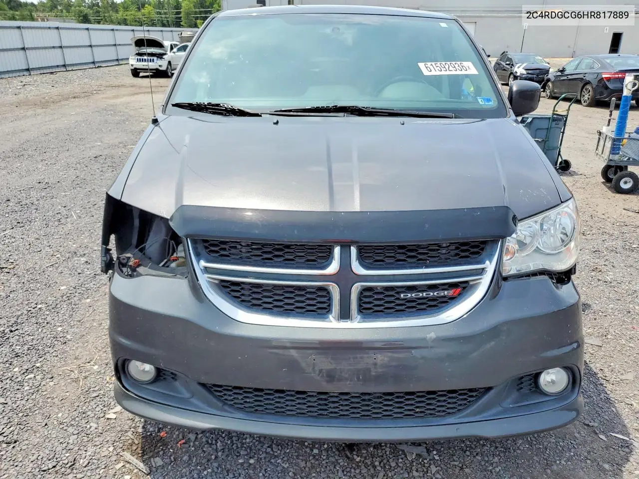 2017 Dodge Grand Caravan Sxt VIN: 2C4RDGCG6HR817889 Lot: 61592936
