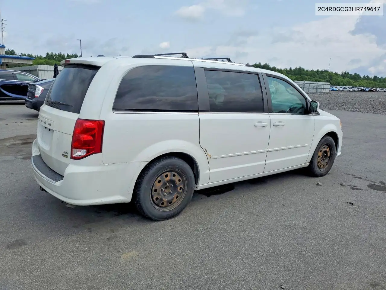 2017 Dodge Grand Caravan Sxt VIN: 2C4RDGCG3HR749647 Lot: 61743706