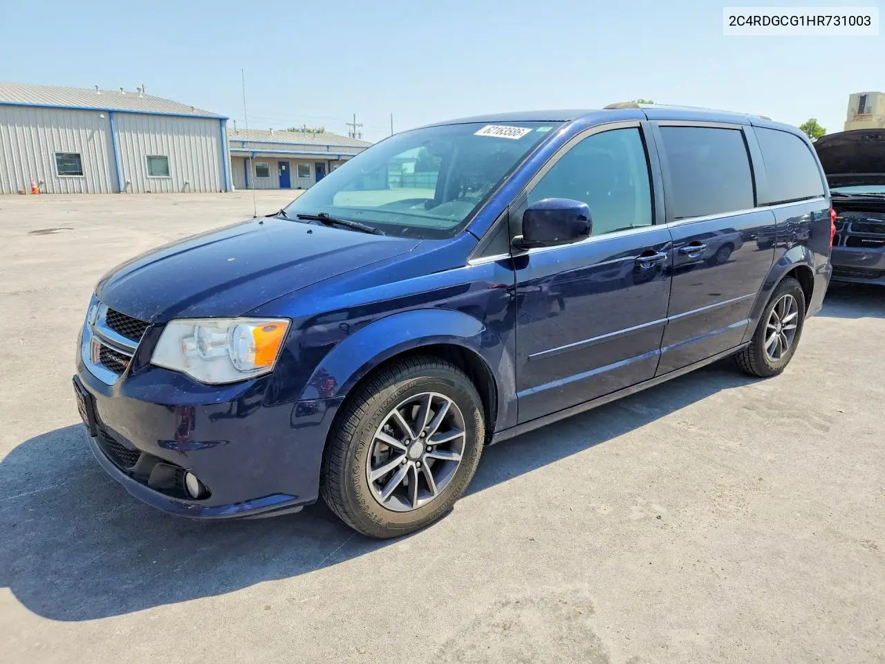 2017 Dodge Grand Caravan Sxt VIN: 2C4RDGCG1HR731003 Lot: 62163586