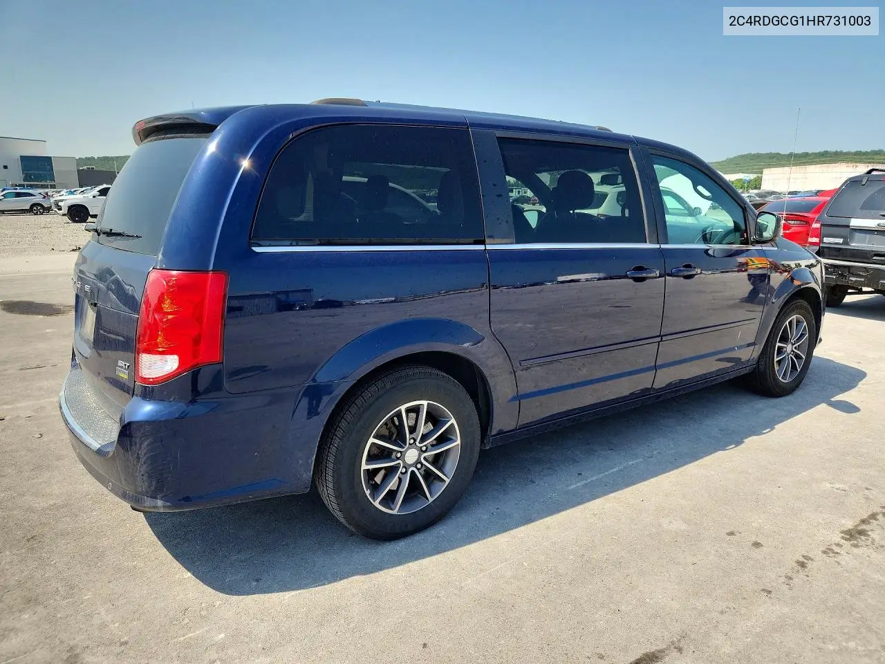 2017 Dodge Grand Caravan Sxt VIN: 2C4RDGCG1HR731003 Lot: 62163586