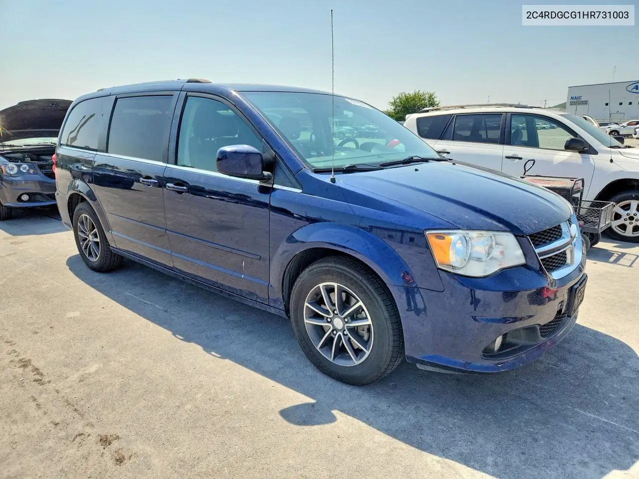 2017 Dodge Grand Caravan Sxt VIN: 2C4RDGCG1HR731003 Lot: 62163586