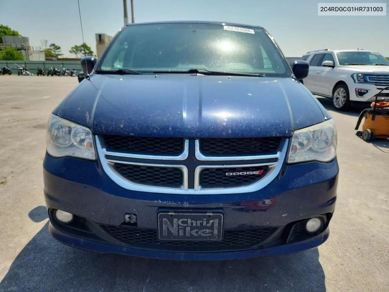 2017 Dodge Grand Caravan Sxt VIN: 2C4RDGCG1HR731003 Lot: 62163586