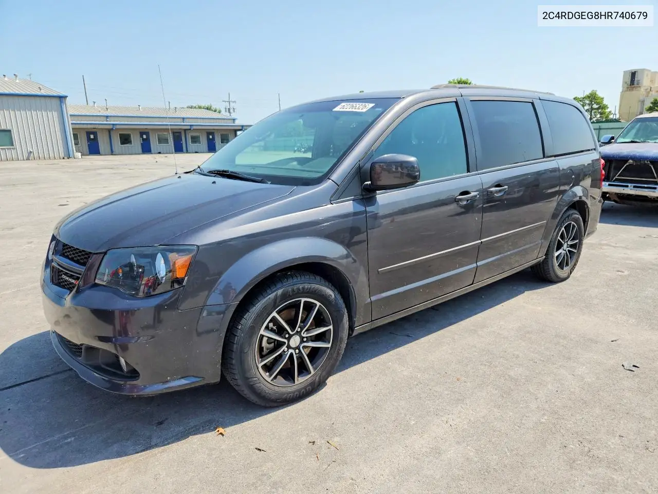 2017 Dodge Grand Caravan Gt VIN: 2C4RDGEG8HR740679 Lot: 62266326