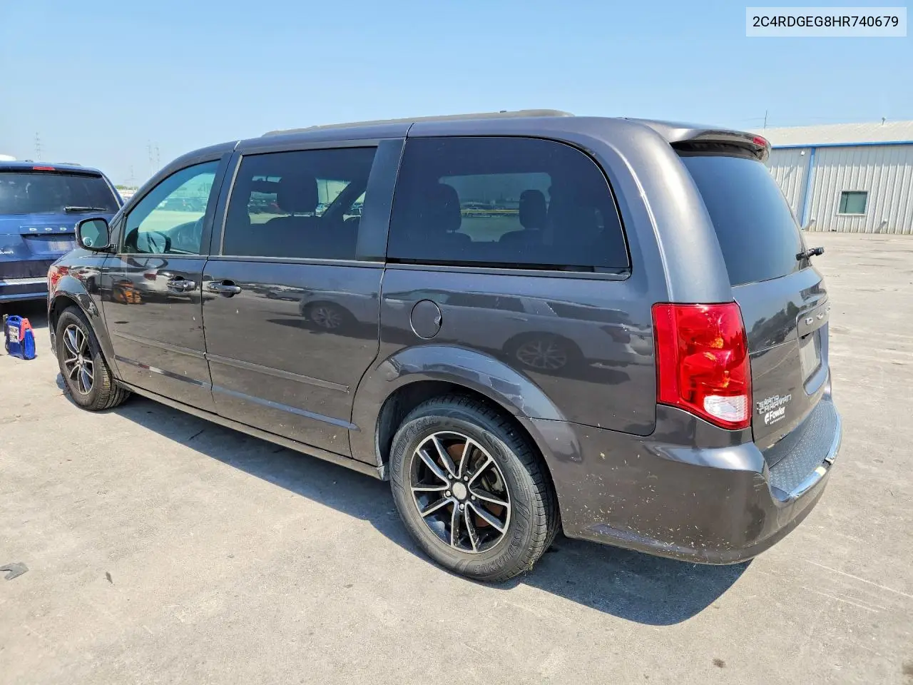 2017 Dodge Grand Caravan Gt VIN: 2C4RDGEG8HR740679 Lot: 62266326