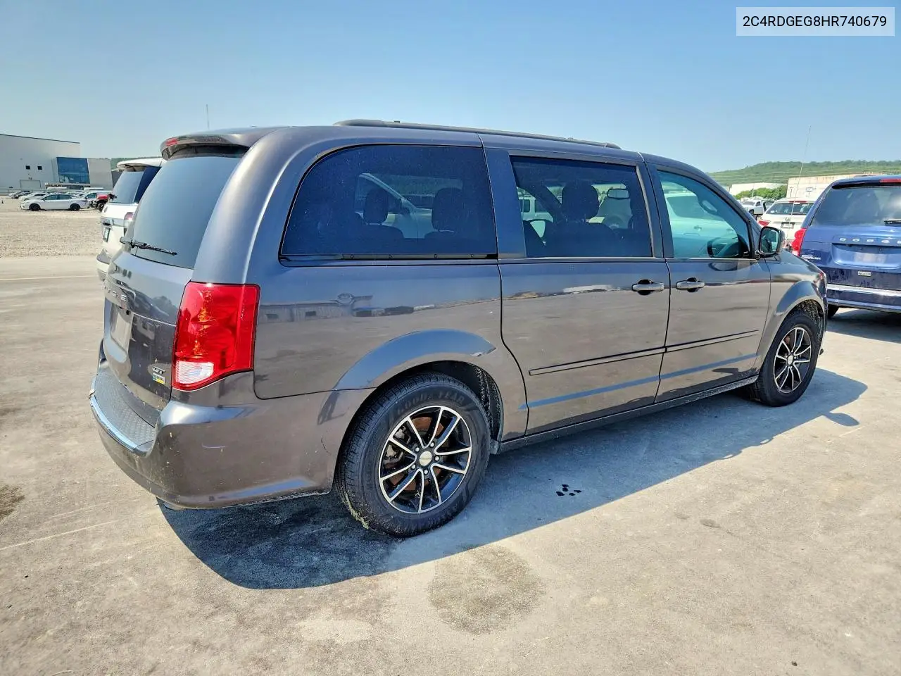 2017 Dodge Grand Caravan Gt VIN: 2C4RDGEG8HR740679 Lot: 62266326