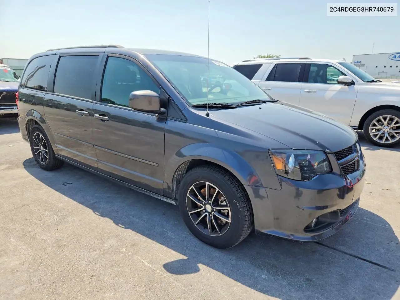 2017 Dodge Grand Caravan Gt VIN: 2C4RDGEG8HR740679 Lot: 62266326