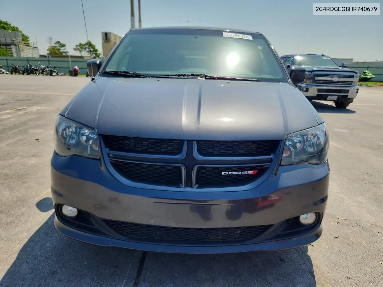 2017 Dodge Grand Caravan Gt VIN: 2C4RDGEG8HR740679 Lot: 62266326