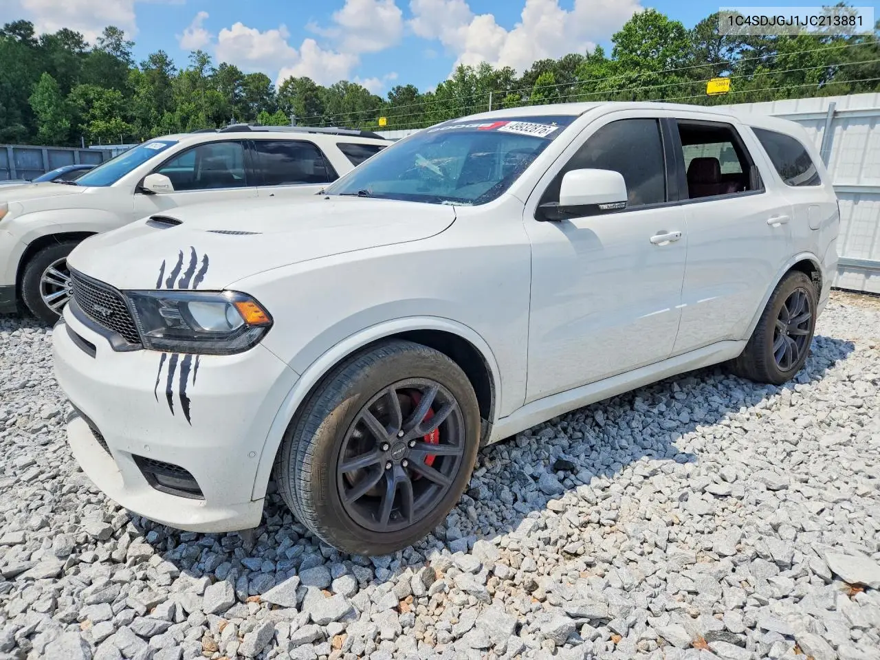 2018 Dodge Durango Srt VIN: 1C4SDJGJ1JC213881 Lot: 49932876