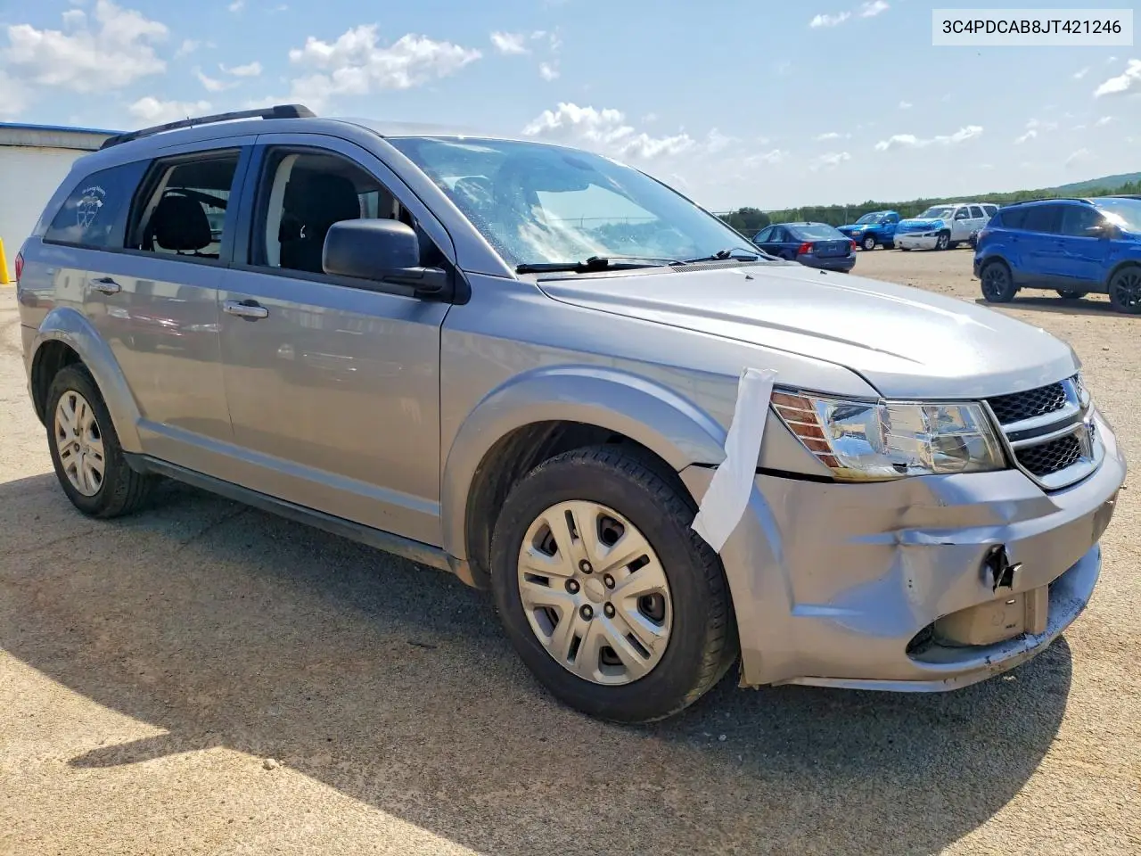 2018 Dodge Journey Se VIN: 3C4PDCAB8JT421246 Lot: 56749136