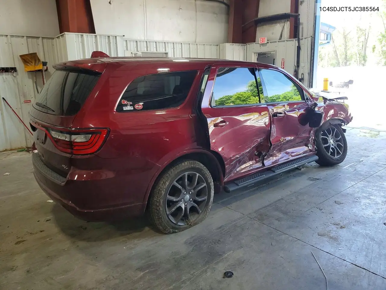 2018 Dodge Durango R VIN: 1C4SDJCT5JC385564 Lot: 56763426