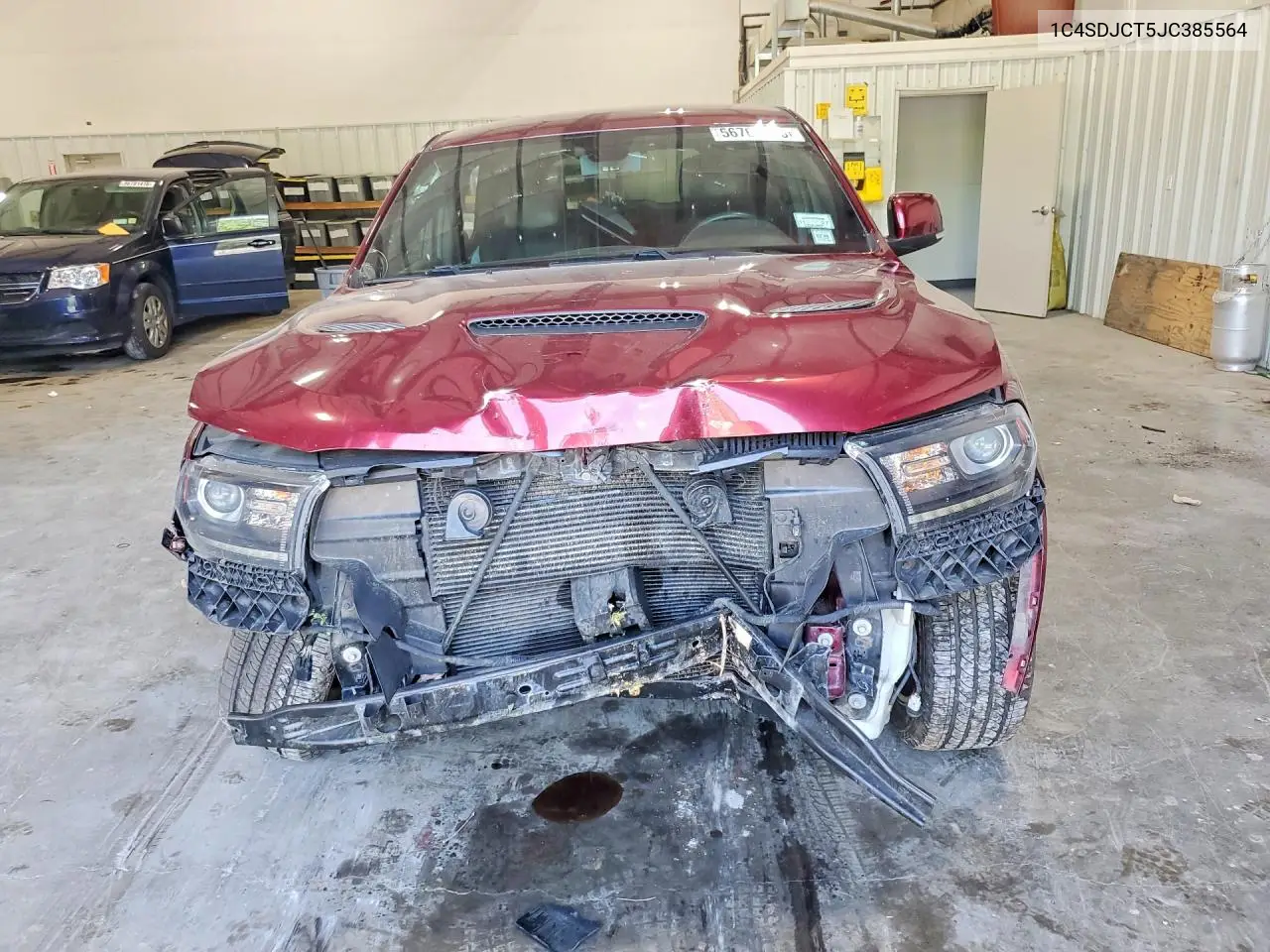 2018 Dodge Durango R VIN: 1C4SDJCT5JC385564 Lot: 56763426