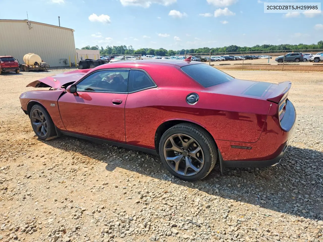 2018 Dodge Challenger R VIN: 2C3CDZBT5JH259985 Lot: 56879786