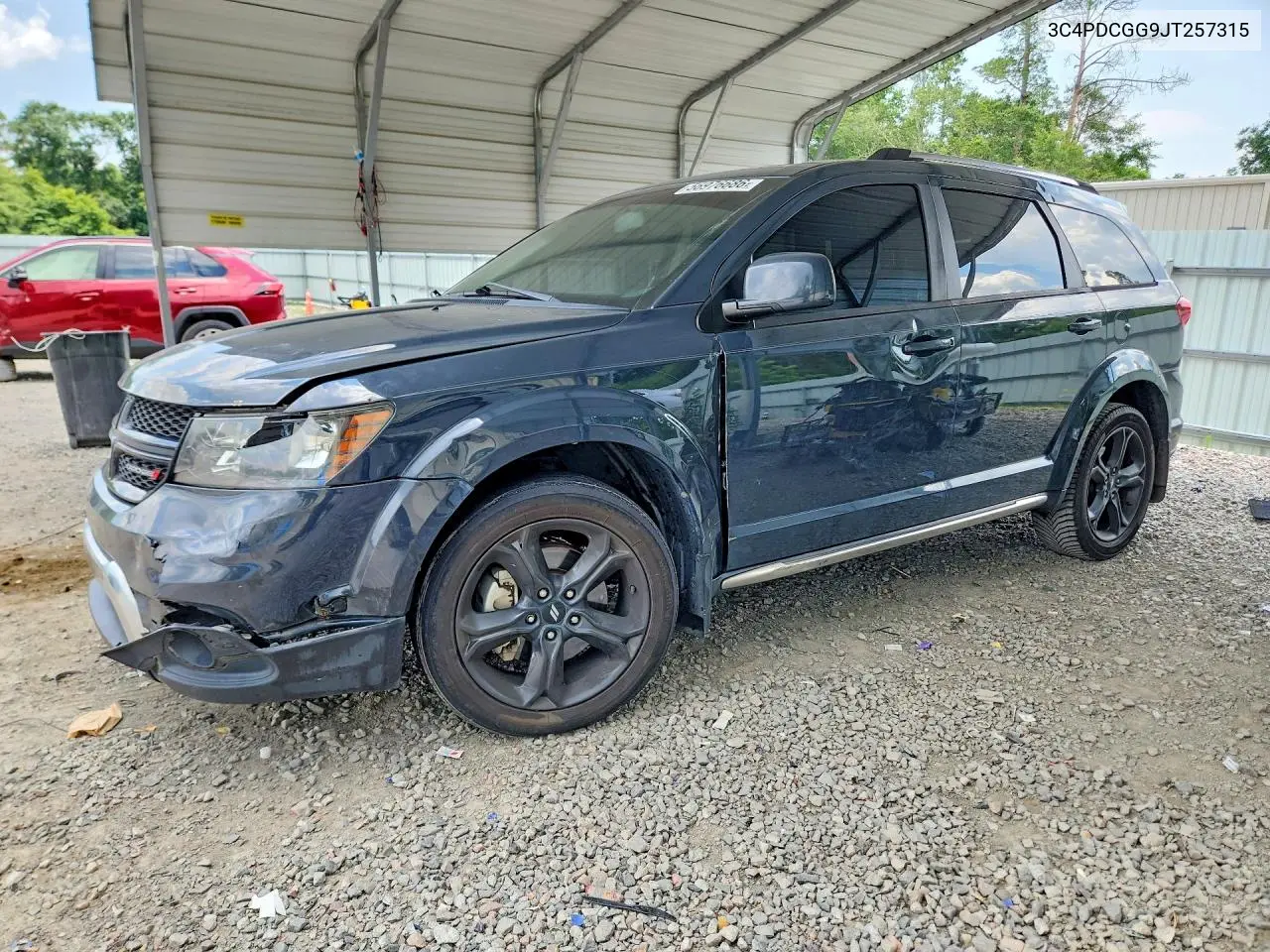 2018 Dodge Journey Crossroad VIN: 3C4PDCGG9JT257315 Lot: 56976686