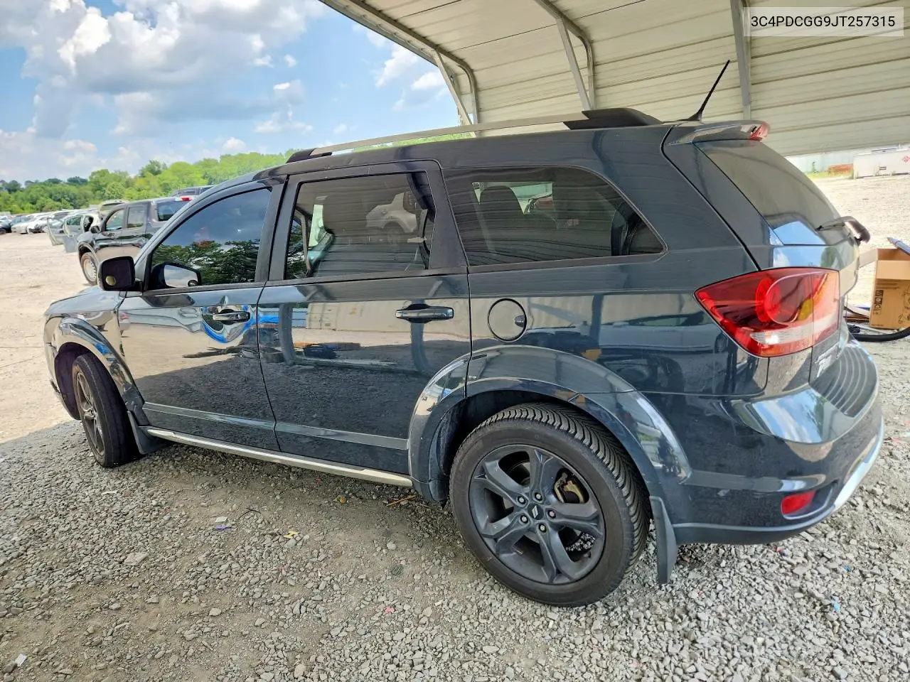 2018 Dodge Journey Crossroad VIN: 3C4PDCGG9JT257315 Lot: 56976686