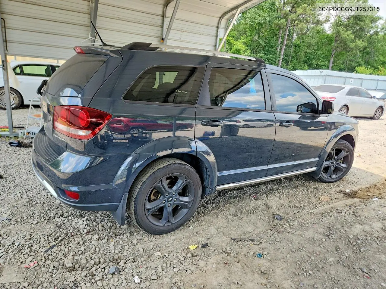 2018 Dodge Journey Crossroad VIN: 3C4PDCGG9JT257315 Lot: 56976686