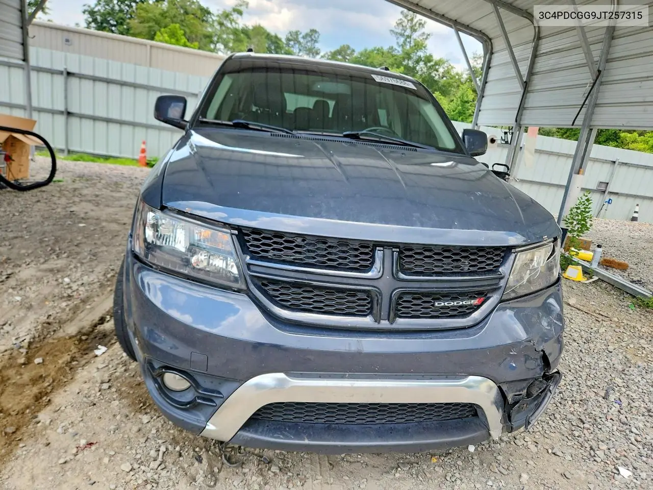 2018 Dodge Journey Crossroad VIN: 3C4PDCGG9JT257315 Lot: 56976686