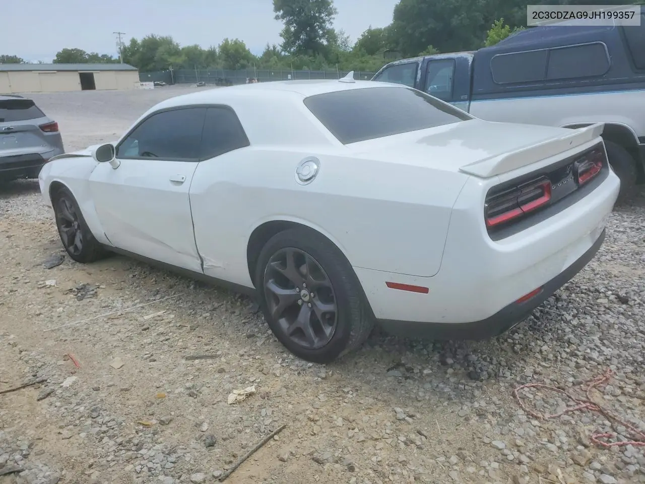 2018 Dodge Challenger Sxt VIN: 2C3CDZAG9JH199357 Lot: 57644206