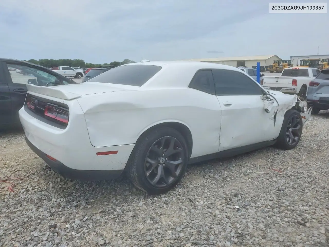 2018 Dodge Challenger Sxt VIN: 2C3CDZAG9JH199357 Lot: 57644206