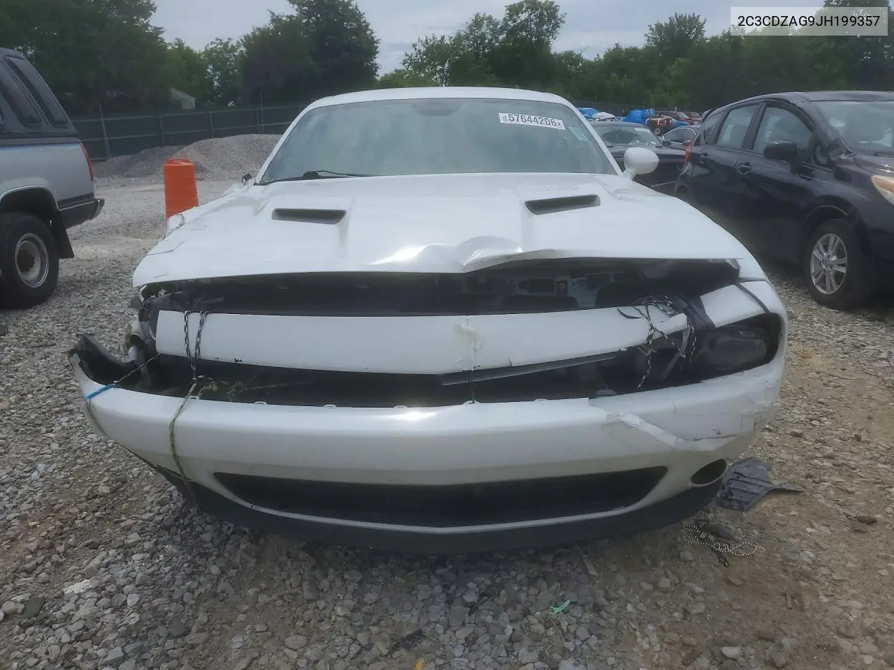 2018 Dodge Challenger Sxt VIN: 2C3CDZAG9JH199357 Lot: 57644206