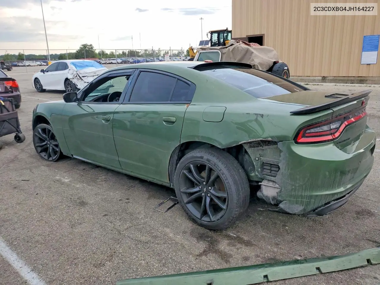 2018 Dodge Charger Sxt VIN: 2C3CDXBG4JH164227 Lot: 58530996