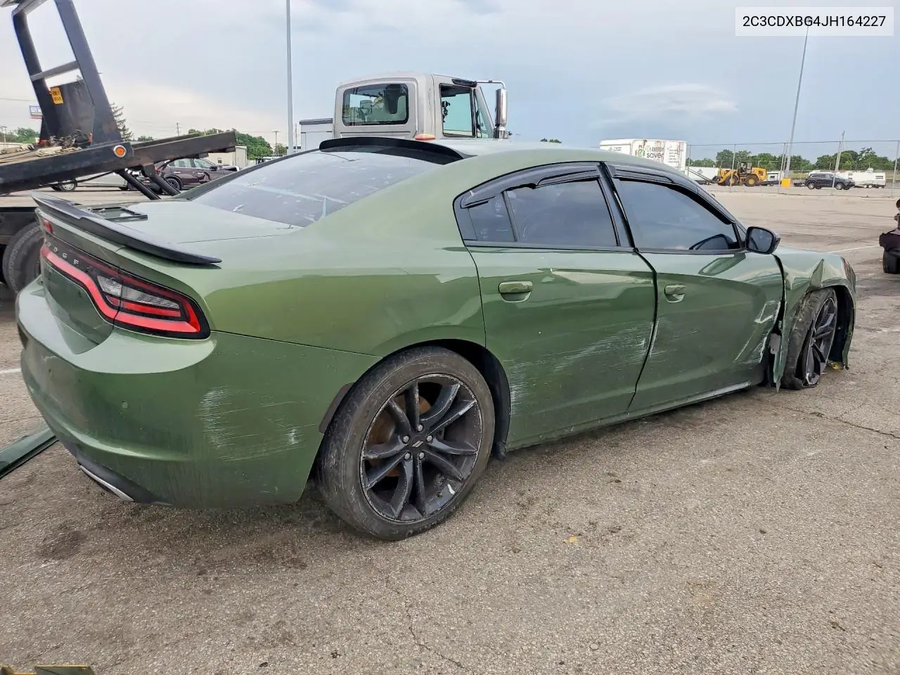 2018 Dodge Charger Sxt VIN: 2C3CDXBG4JH164227 Lot: 58530996
