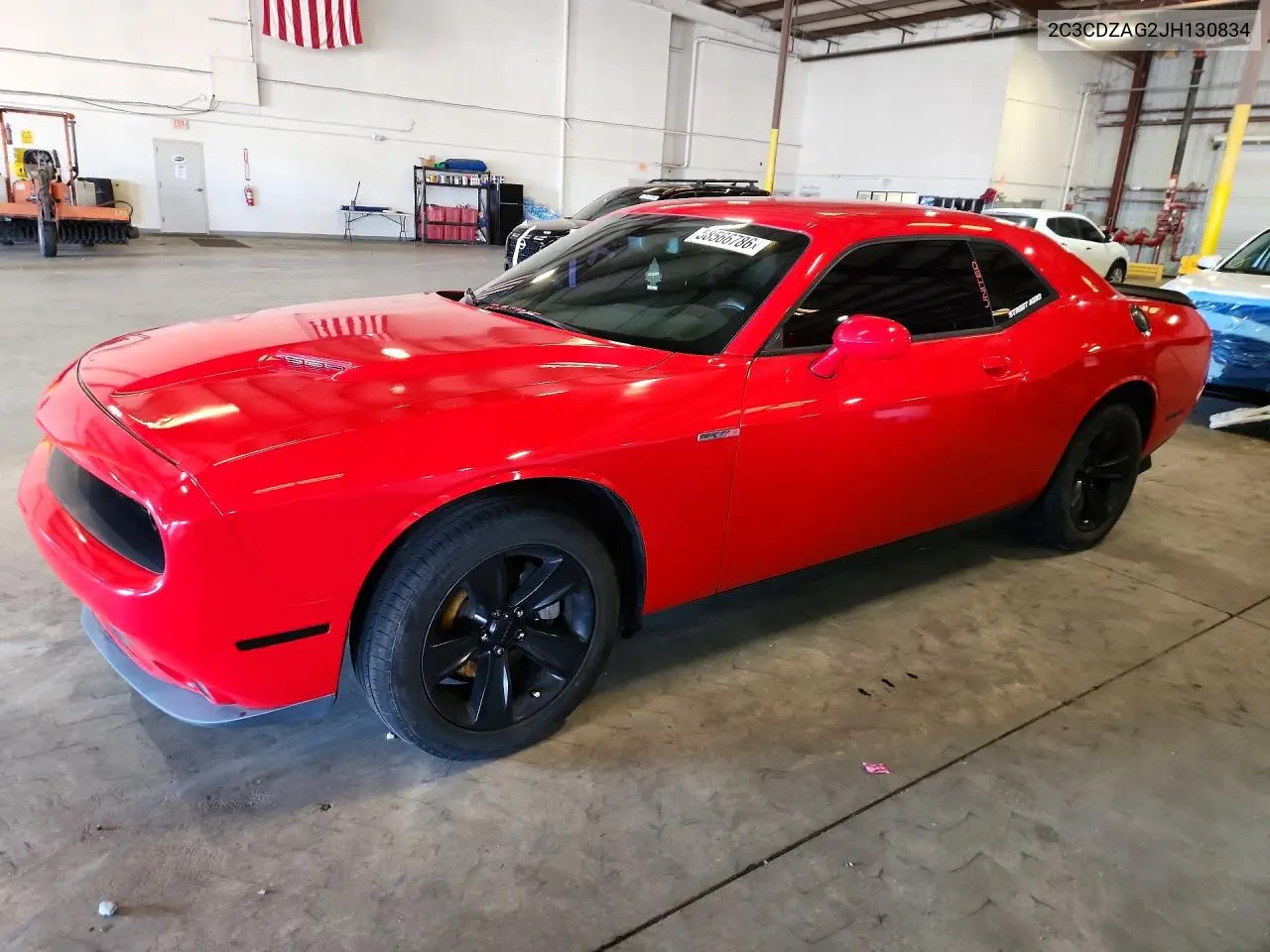 2018 Dodge Challenger Sxt VIN: 2C3CDZAG2JH130834 Lot: 58566786