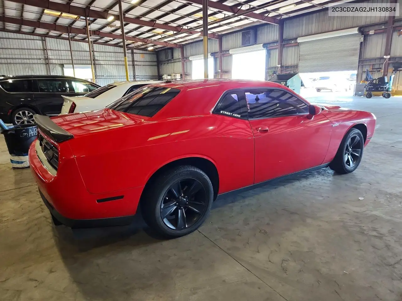 2018 Dodge Challenger Sxt VIN: 2C3CDZAG2JH130834 Lot: 58566786
