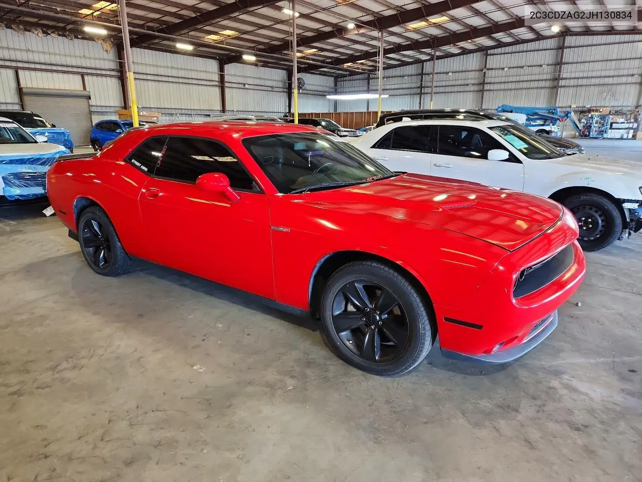 2018 Dodge Challenger Sxt VIN: 2C3CDZAG2JH130834 Lot: 58566786