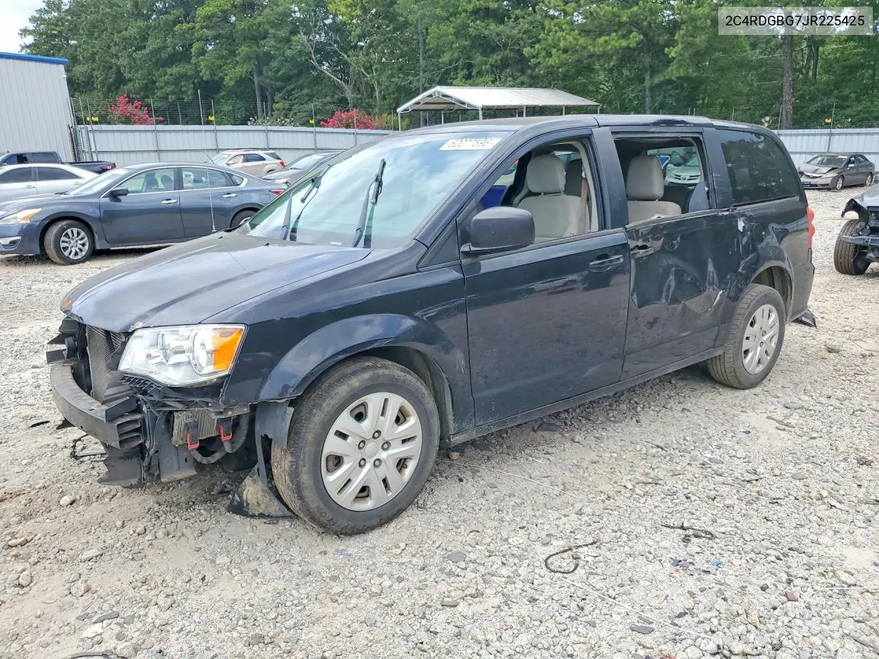 2018 Dodge Grand Caravan Se VIN: 2C4RDGBG7JR225425 Lot: 62077596