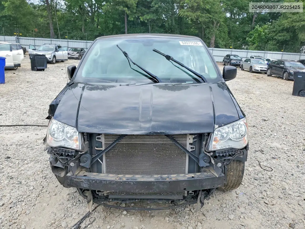 2018 Dodge Grand Caravan Se VIN: 2C4RDGBG7JR225425 Lot: 62077596
