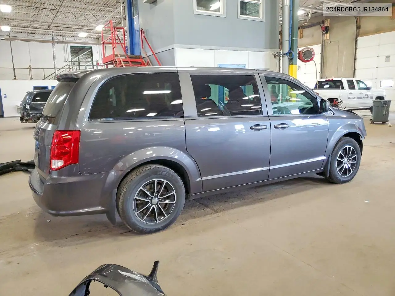 2018 Dodge Grand Caravan Se VIN: 2C4RDGBG5JR134864 Lot: 62216616