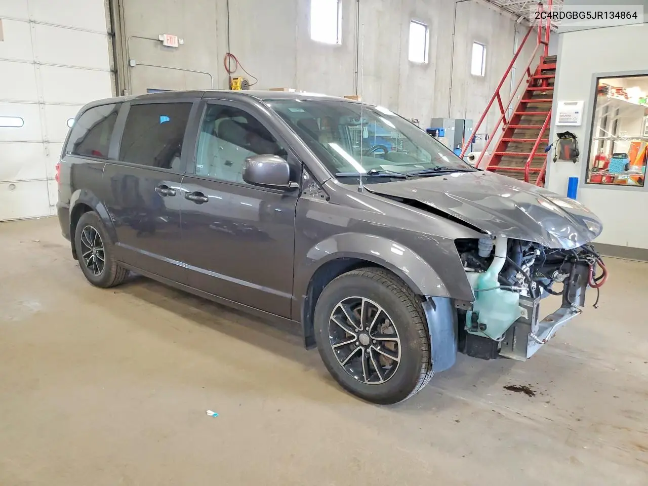 2018 Dodge Grand Caravan Se VIN: 2C4RDGBG5JR134864 Lot: 62216616